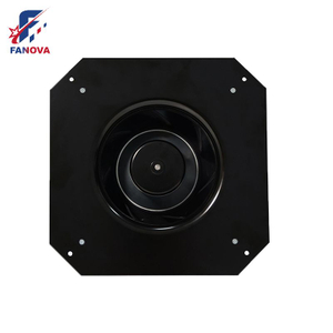 230V Ec Diameter 250 Brushless Airflow Backward Centrifugal Fan With Support Bracket