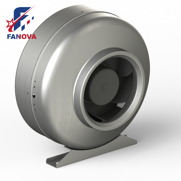 6 Inch 150mm Ec Circular Duct Fan