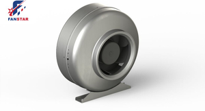 Ec Circular Duct Fan 250mm Duct Fan Exhaust