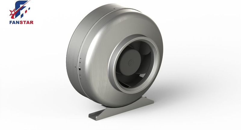 Ec Circular Duct Fan 250mm Duct Fan Exhaust