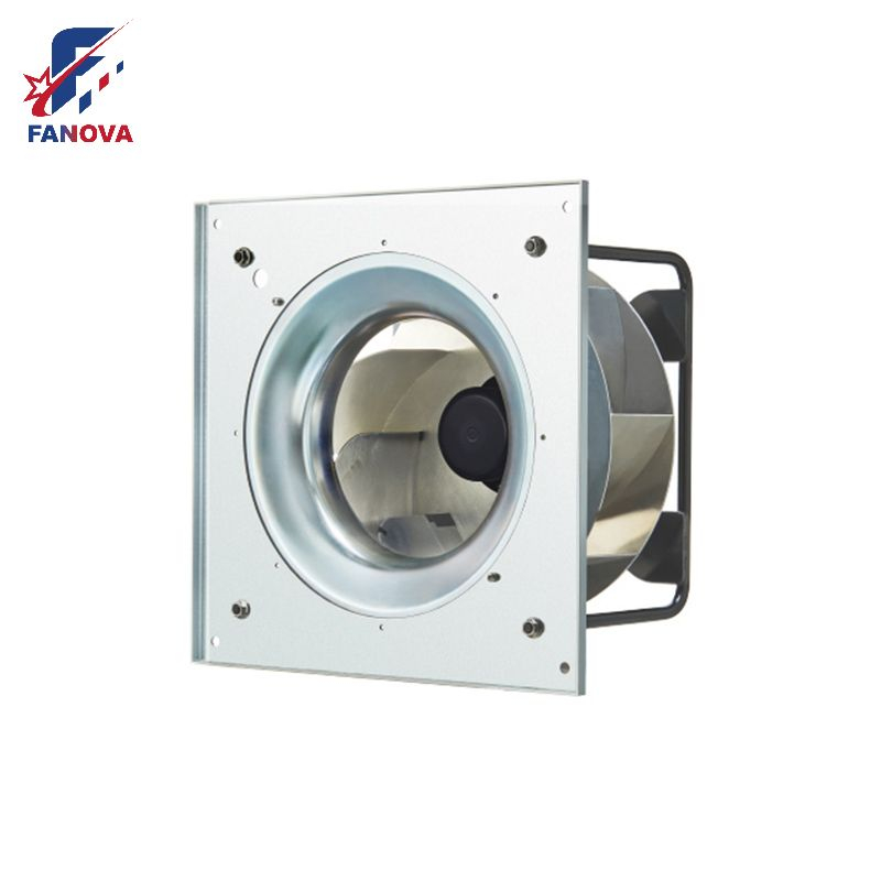 230V Ec Diameter 280 Industrial Backward Centrifugal Fan With Support Bracket