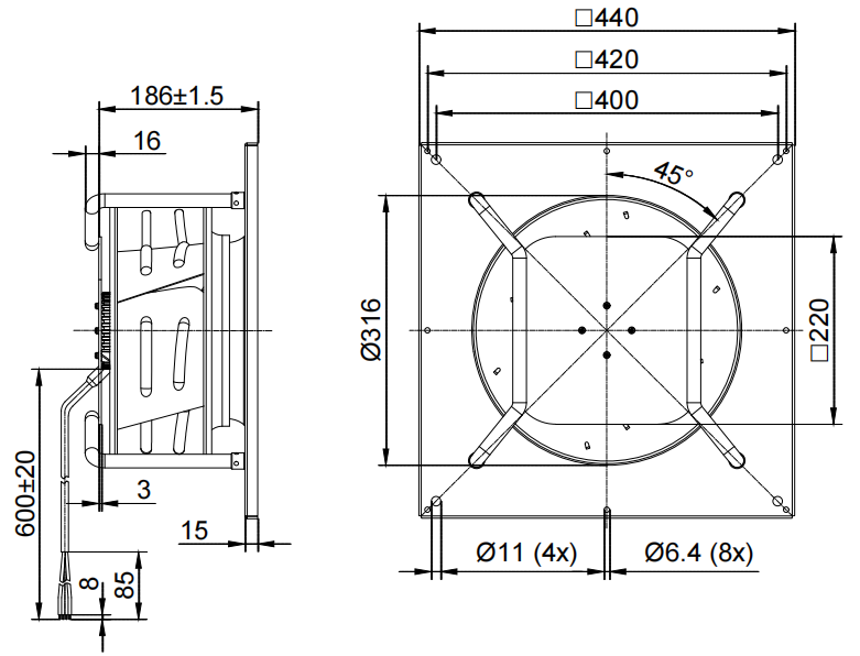 DCW310-48AY-90