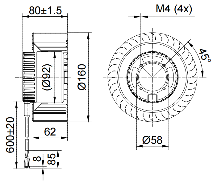 DCF160-48GL-90