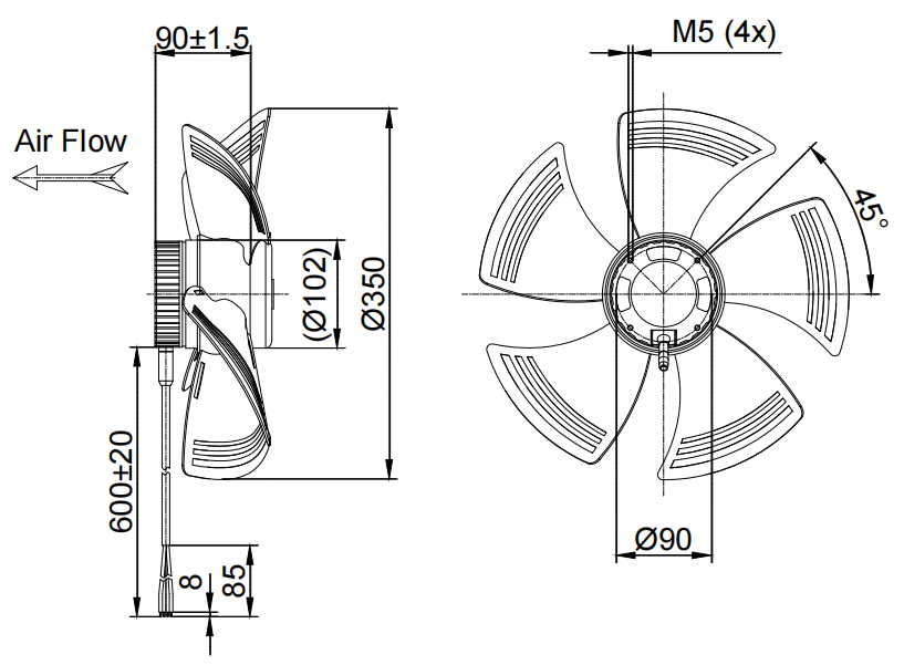 DCA350-48PN-20