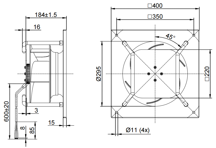 DCW280-48PL-90