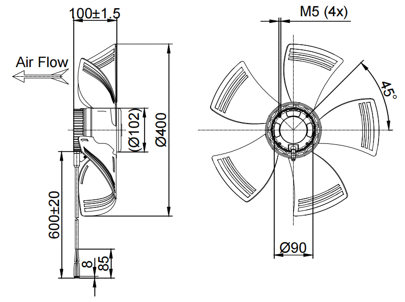 DCA400-110PN-21