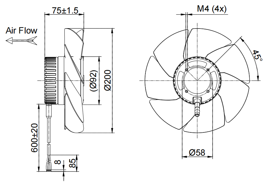 DGB200-48GN-90