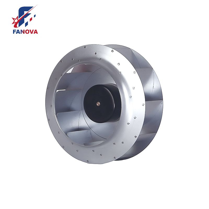 DC 250 High Efficiency External Rotor Motor Backward Centrifugal Blower Fan