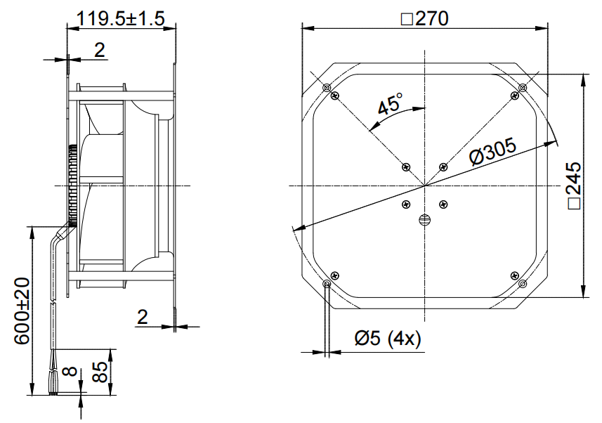 DCW225-85PY-90