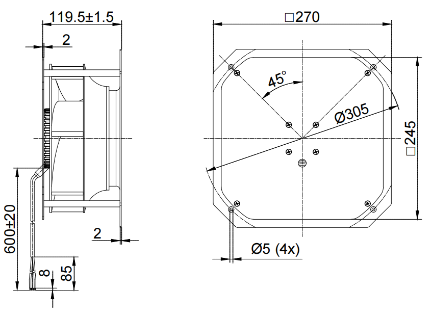DCW225-48PY-90