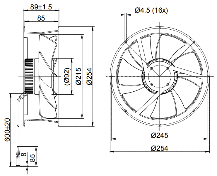 DCA215-24GL-90