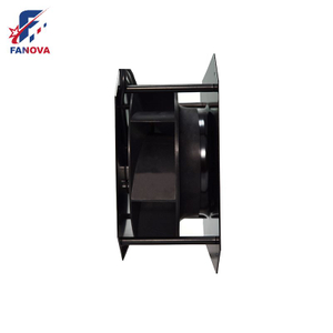 48V Dc Diameter 175 Cooling Backward Centrifugal Fan With Support Bracket