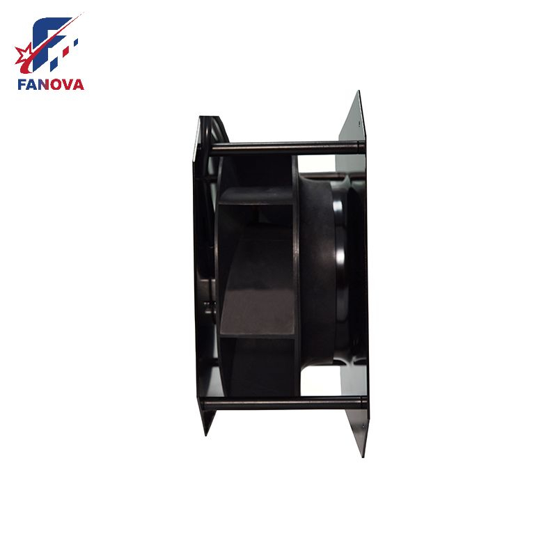 48V Dc Diameter 175 Cooling Backward Centrifugal Fan With Support Bracket