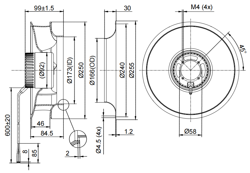 DC250-48PL-90