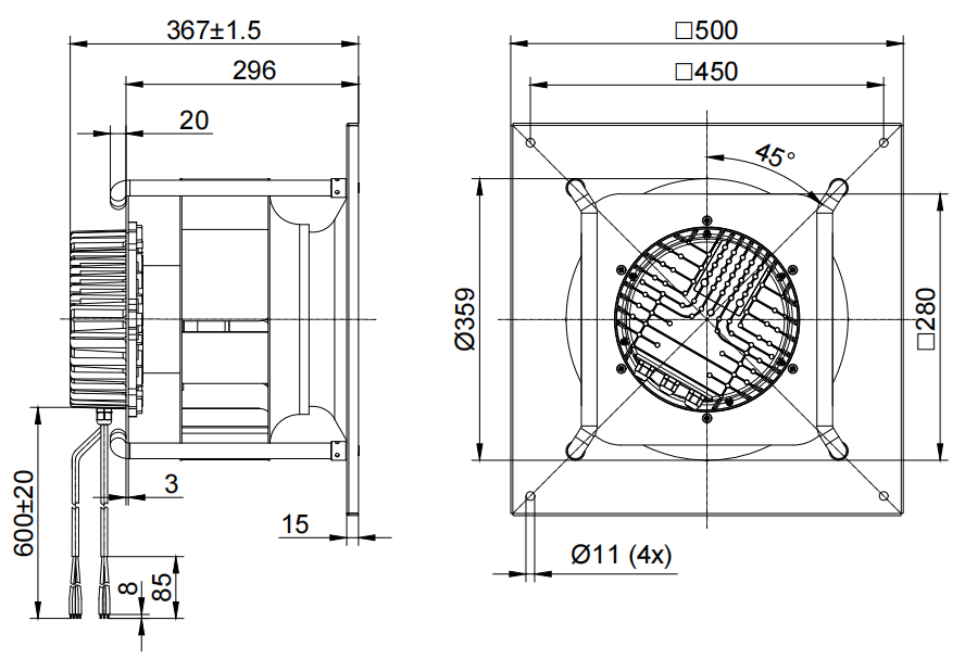 ECW355-4AAS-80