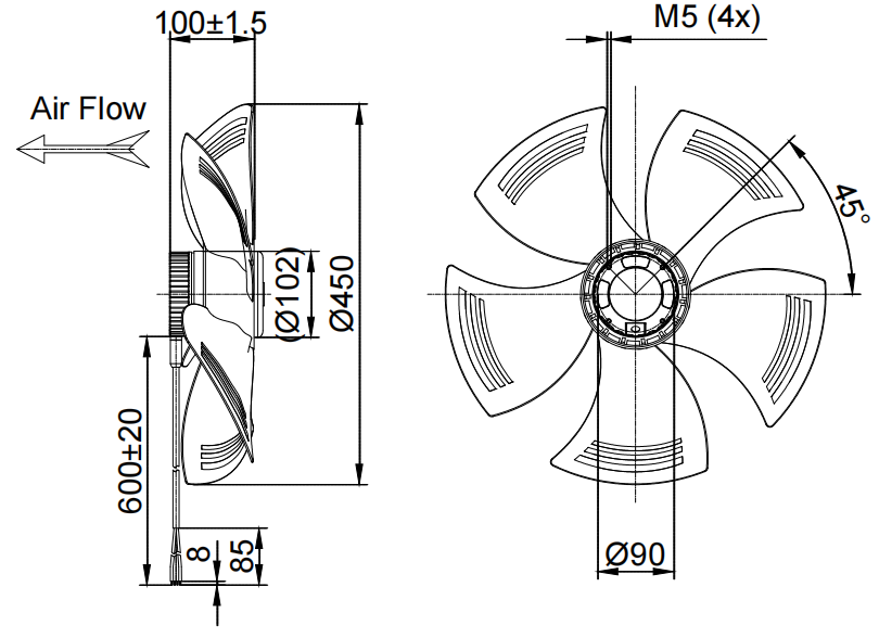 DCA450-48PN-20