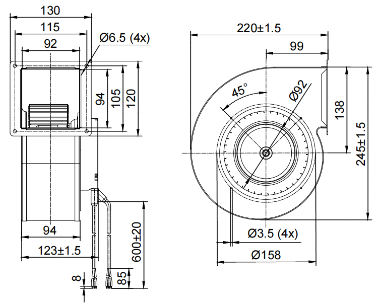 ECS160-2AGL-90