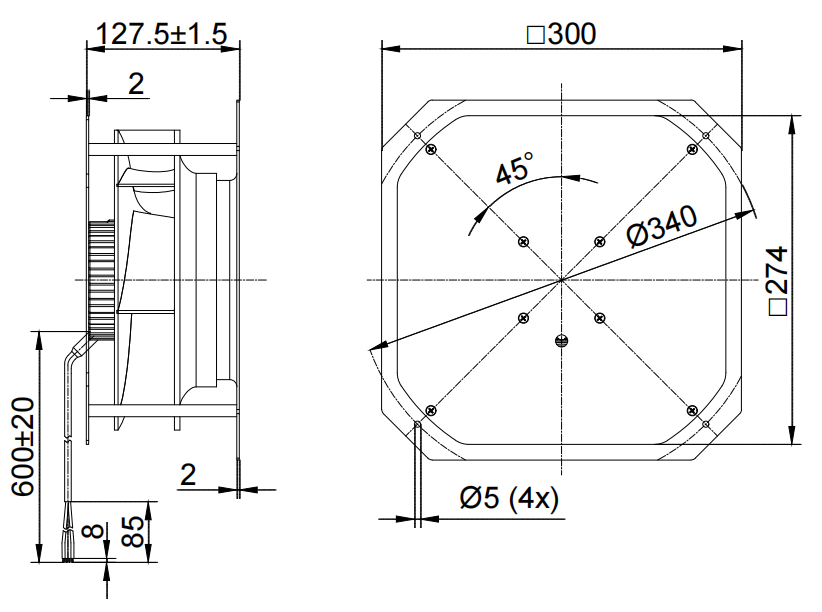 DCW250-110PL-20