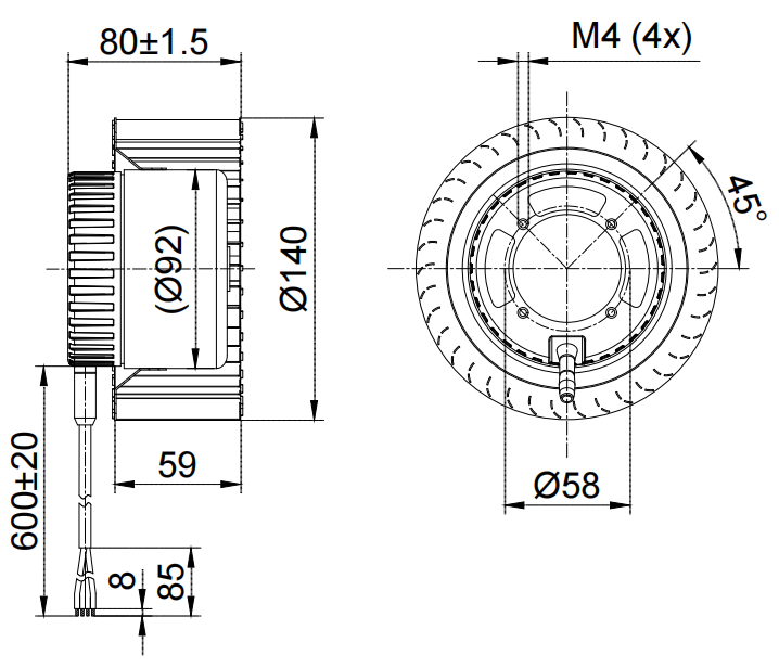 DCF140-24GL-90